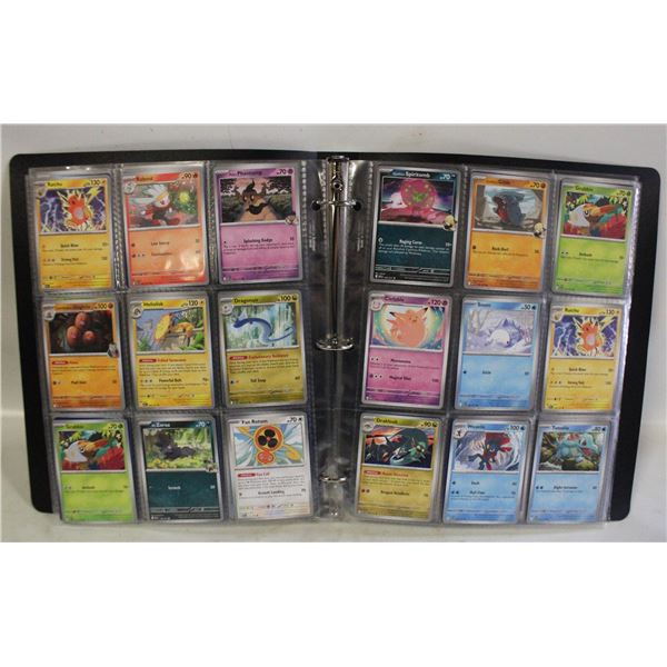 BINDER POKEMON CARDS