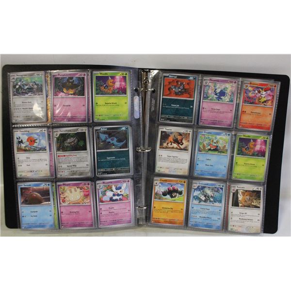 BINDER POKEMON CARDS