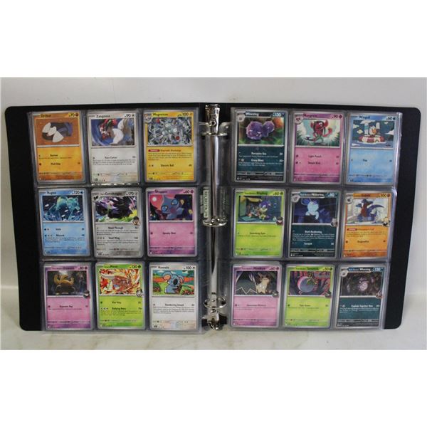 BINDER POKEMON CARDS