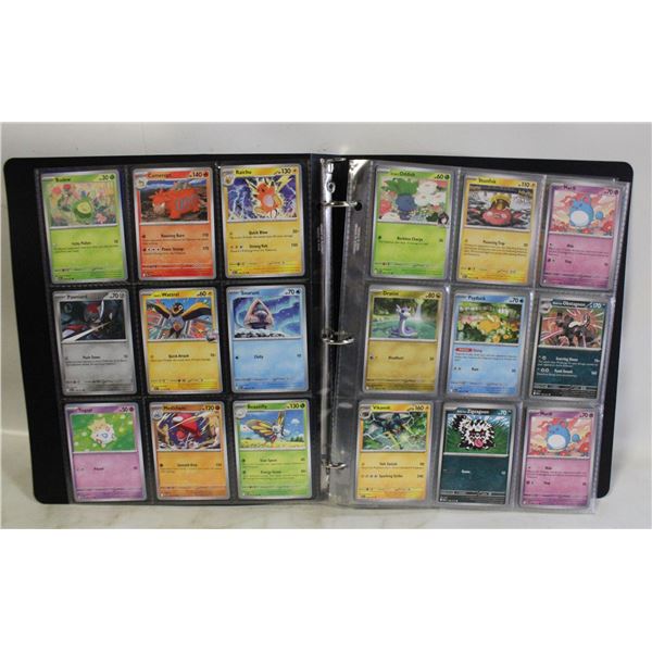 BINDER POKEMON CARDS