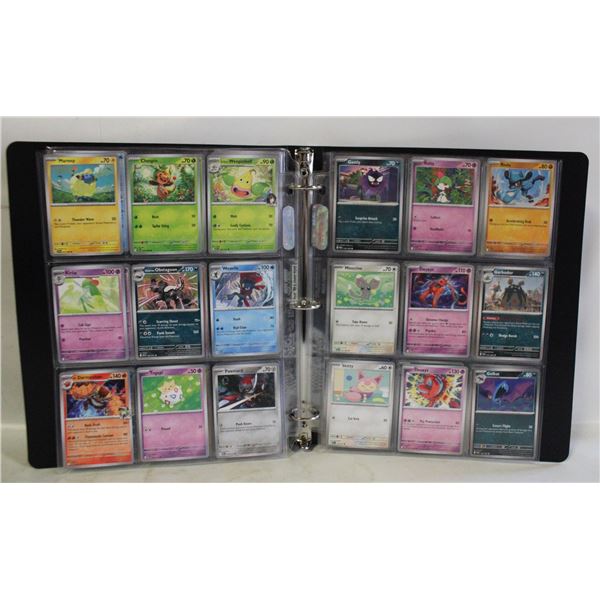 BINDER POKEMON CARDS