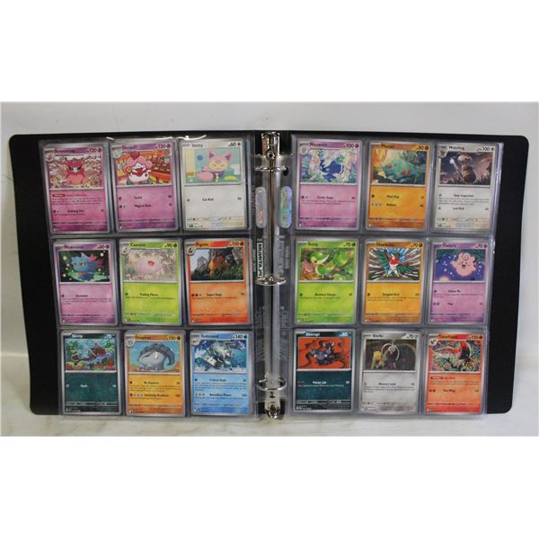 BINDER POKEMON CARDS