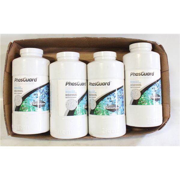 NEW 4 SEALED PHOSGUARD 1L GRANUALES CONTAINERS