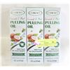Image 1 : NEW 3 SEALED WHITENING PULLING OIL COCONUT & MINT