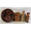 Image 1 : ESTATE CUSTOM WOOD PCS INCLUDING TRINKET STORAGE