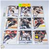 Image 1 : 9 X 1992 EDMONTON OILERS PRO-SET RANFORD ESA ETC