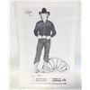 Image 1 : 1981 GRETZKY WESTERN CORRAL PROMO PHOTO BLACK