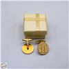 Image 1 : PAIR OF VINTAGE ROYAL CANADIAN MINT CUFFLINKS