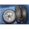 Image 1 : LOT OF DOLLY TIRES