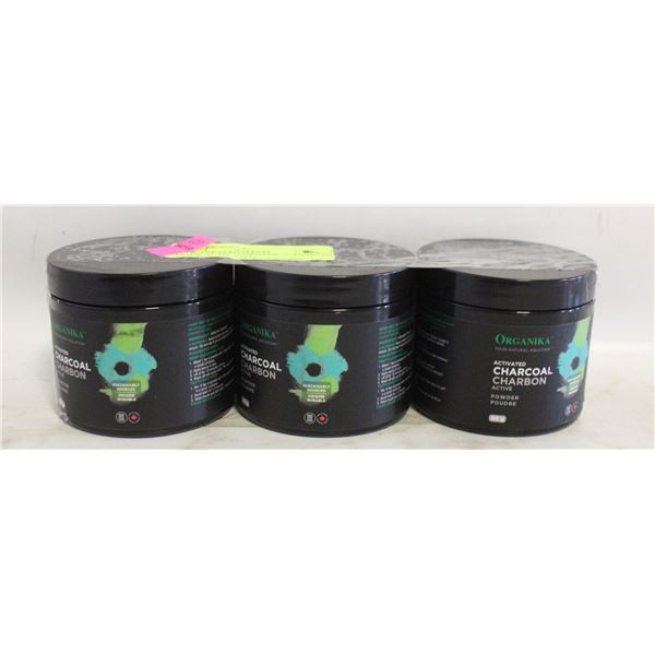 NEW 3 SEALED ORGANIC CANADIAN MADE ACTIVATED