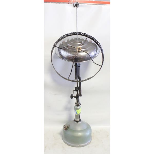 ANTIQUE COLEMAN CHROME LAMP QUICK LIGHT