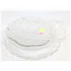 Image 1 : COLLECTION OF FANCY GLASS PLATTERS