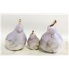Image 1 : 3 VINTAGE CHERISH PORCELAIN BIRDS APROX 4" & 3"