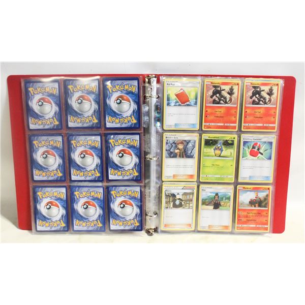 BINDER OF POKEMON CARDS