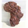Image 1 : VINTAGE HAND CARVED WOODEN AFRICA MAP