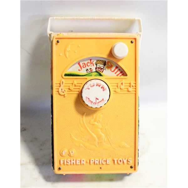 FISHER PRICE JACK AND JILL MUSIC BOX