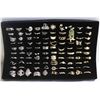 Image 1 : TRAY W/100 GOLDTONE AND TIBETAN SILVER STYLE