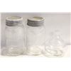 Image 1 : VINTAGE GLASS CANNING SEALERS & VINTAGE CANDY