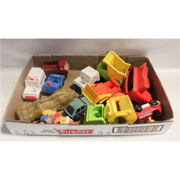 FLAT OF FISHER PRICE TOYS