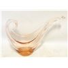 Image 1 : VINTAGE AMBER ART GLASS MAGIC LAMP