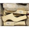 Image 1 : BOX OF WOODEN RAILING BRACKETS