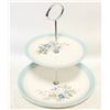 Image 1 : VINTAGE MCM BILTONS 2-TIERED CAKE STAND