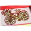 Image 1 : NEW BICYCLE BROOCH RHINESTONE ENCRUSTED