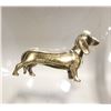 Image 1 : NEW BRASS DACHSHUND FIGURINE