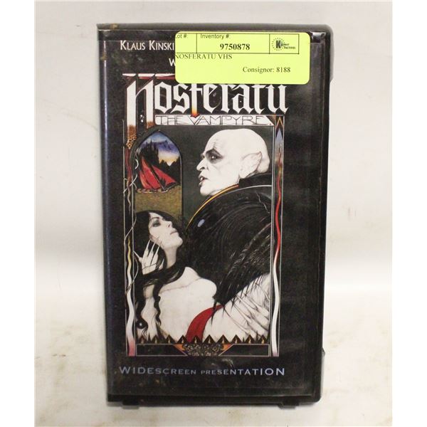 NOSFERATU VHS