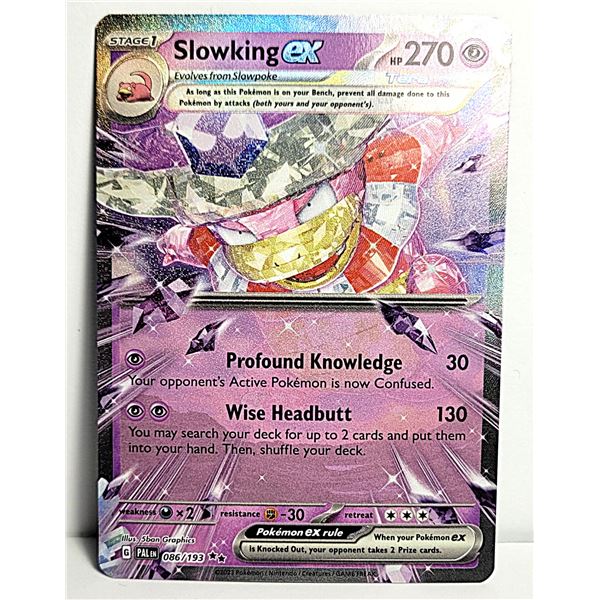 11)  SLOWKING EX 86/193 HOLO DOUBLE