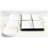 Image 1 : SNACKS OR DIP TRAYS & TRIPLE COMPARTMENT