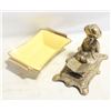 Image 1 : VINTAGE BRASS FIGURE OF MIDDLE