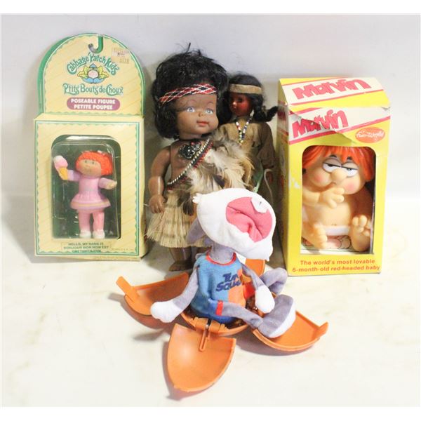 VINTAGE COLLECTIBLE DOLLS AND TOYS