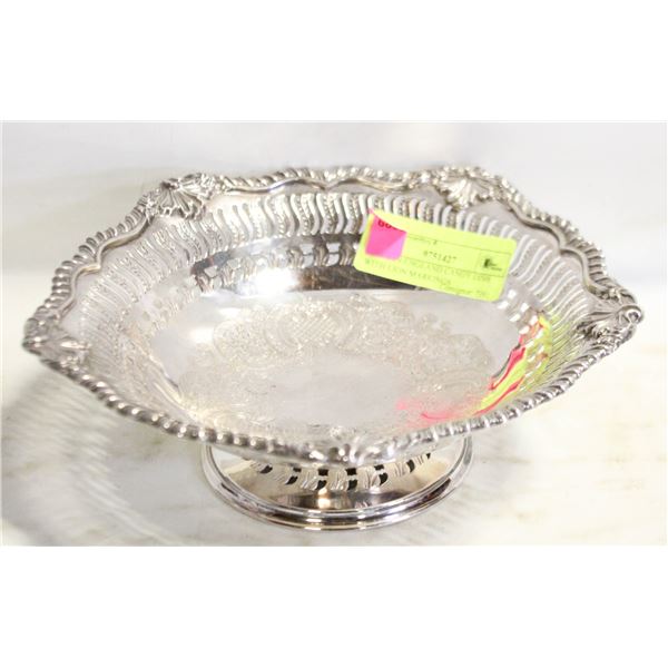 MADE IN ENGLAND CANDY DISH WITH LION MARKINGS