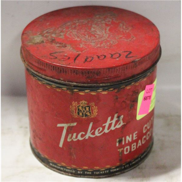 VINTAGE TUCKETTS FINE CUT TOBACCO TIN