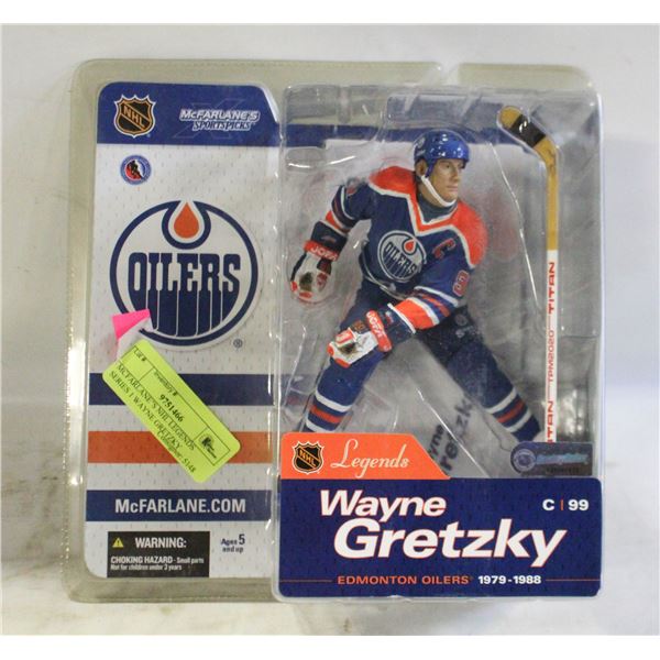 MCFARLANE"S NHL LEGENDS SERIES 1 WAYNE GRETZKY