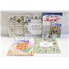 Image 1 : 5 ADULT COLOURING BOOKS