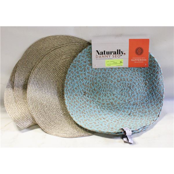 NEW SET OF PLACEMATS PLUS OTHERS