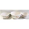 Image 1 : 3PC CORELLE COORDINATES STONEWARE