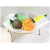 Image 1 : CONFETTI VINTAGE GLASS FRUIT KOSTA BODA