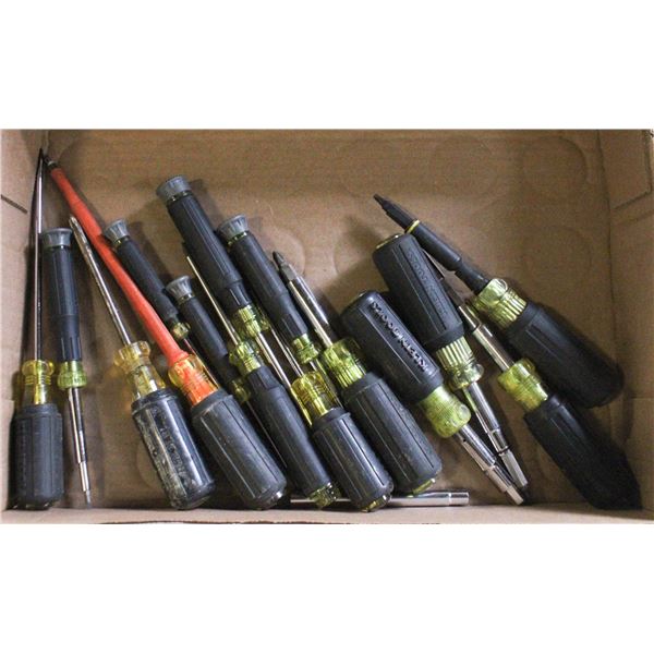 FLAT OF KLEIN SCREW DRIVERS