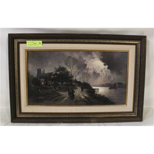 VINTAGE PRINT WHEN TOILIS DONE BY JAMES GOZZARD