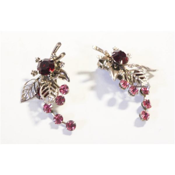 VINTAGE CLIPBACK HEARRINGS