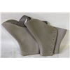 Image 1 : VINTAGE GREY WOOL SPATS W BUTTONS SIZE 8