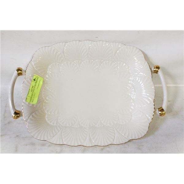 LENOX FINE CHINA IVORY SERVING TRAY 11.5X9.5"