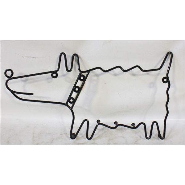 METAL DOG LEASH HANGER