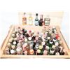 Image 1 : CRATE OF VINTAGE LIQUOR BOTTLES