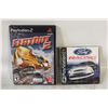 Image 1 : FORD RACING PS1 & FLATOUT 2 PS2 VIDEO GAMES