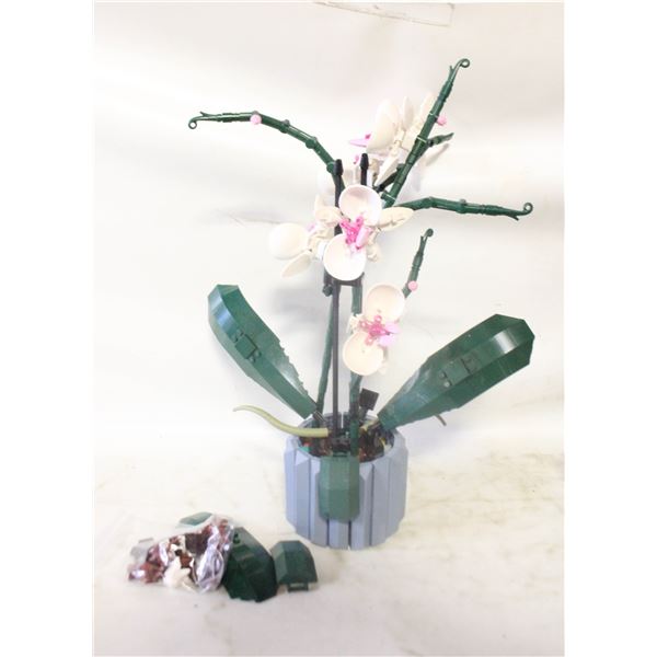 LEGO ORCHIDS BUILT