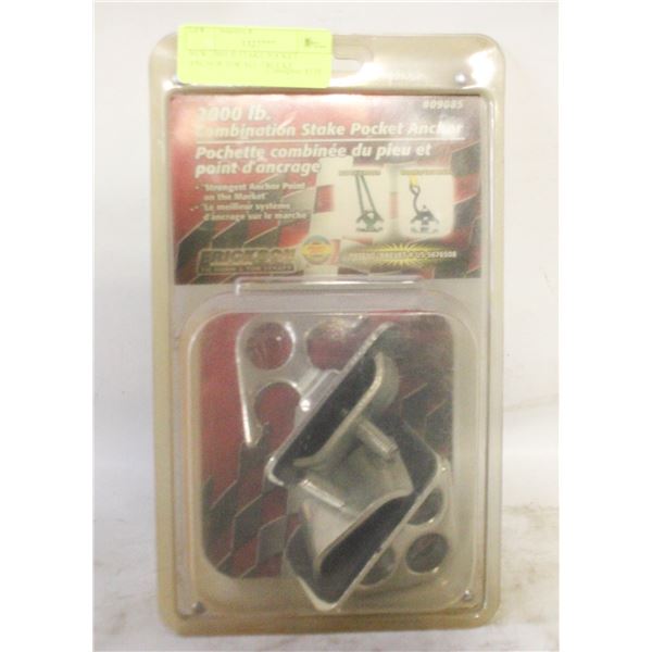NEW 2000LB STAKE POCKET ANCHOR FOR ALL TRUCKS